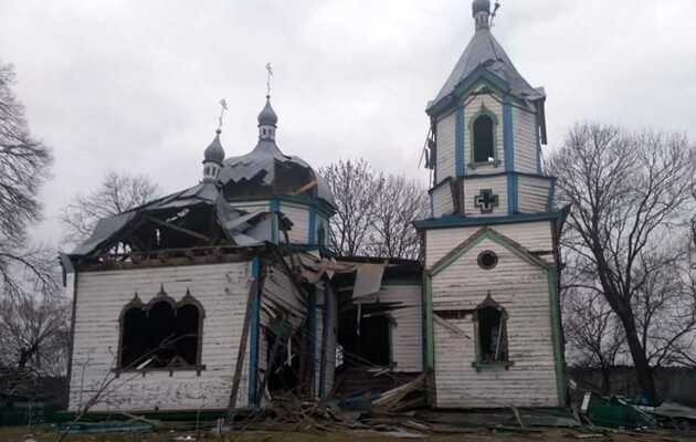 Almost 60 churches, mosques and synagogues in eight regions of Ukraine were damaged during the war