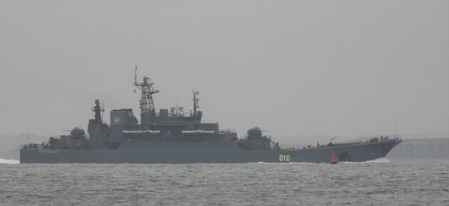 Ships of the Russian Federation fired on the coast of the Odessa region