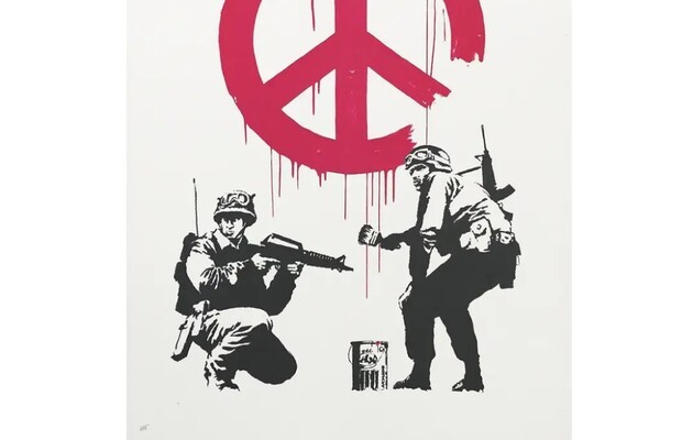 Banksy's painting sold at auction in London, funds will go to support Ohmadet