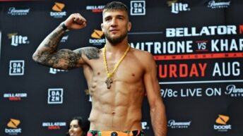 MMA champion Amosov will not defend the Bellator title yet and will remain in Ukraine
