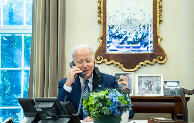 “We've only seen this in horror movies,” Biden said of the situation in Mariupol