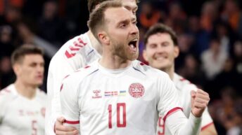 Eriksen played his first match for the Danish national team after a cardiac arrest and scored a goal