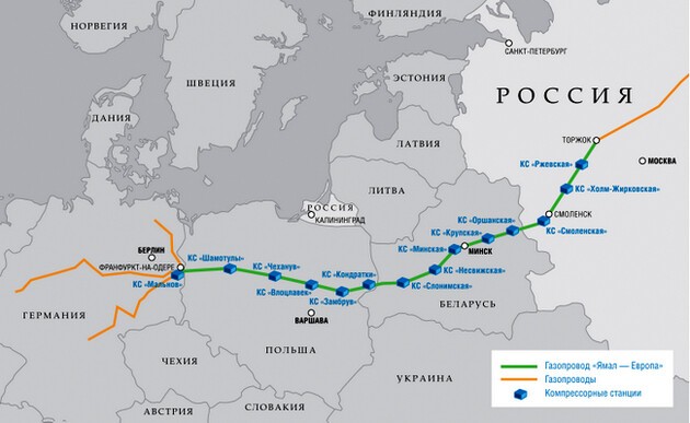 The pumping of Russian gas through the Yamal-Europe pipeline has dropped to zero – Reuters