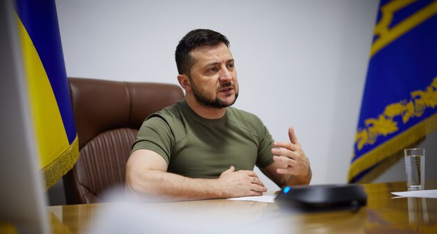 “I am the president, so for now we will decide whether there will be certain forces here,” Zelensky said