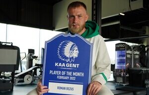 Ukrainian footballer Bezus wins first trophy with Belgian Ghent