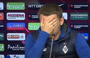 The Dynamo footballer burst into tears after talking about the war in Ukraine