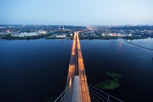 The South Bridge for all cars was opened in Kyiv