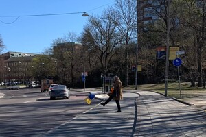 A Russian woman who humiliated Ukrainians in Sweden and tore down a flag was fired