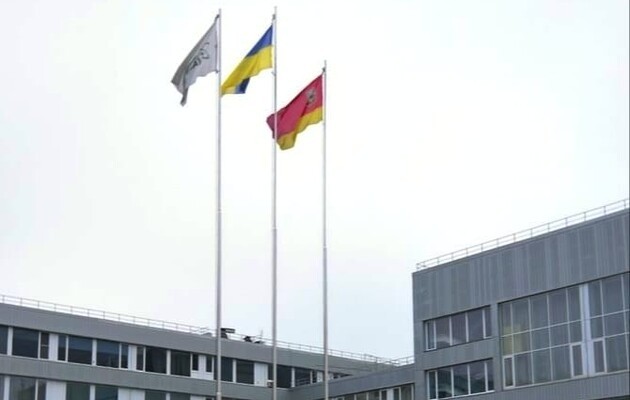 The Ukrainian flag is unfurling again at the Chernobyl nuclear power plant