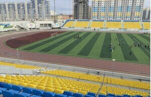 In Russia, the stands in the color of the flag of Ukraine were dismantled at the stadium