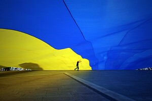 Ukrainian flags have gained unprecedented popularity in the world