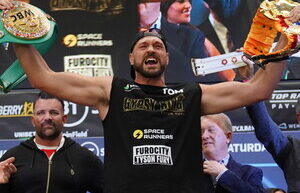 Fury knocked out White and retained the WBC world title