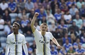 Ukrainian Mykolenko scored his debut goal for Everton with a spectacular shot