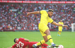 Liverpool and Chelsea supported Ukraine in the FA Cup final