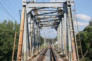 In the Kursk region of the Russian Federation the railway bridge collapsed