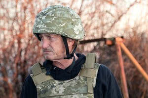 Sean Penn arrived in Kyiv