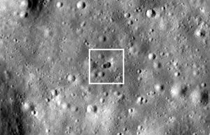 Astronomers have discovered a crater from a mysterious rocket that crashed into the moon