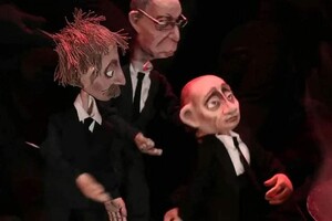 The Odessa Puppet Theater sent Putin to hell with dictators