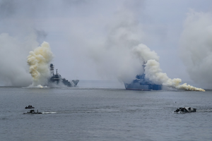 The Russian Federation relocated most of its ships from Sevastopol to Novorossiysk, away from Ukrainian missiles