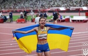 Ukrainian track and field athlete Maguchih won the historic gold of the European Championship