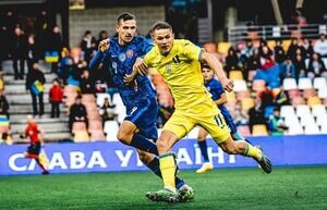 The youth national team of Ukraine defeated Slovakia and qualified for the 2023 European Championship