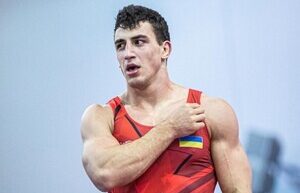 The Ukrainian European wrestling champion is in the process of changing his citizenship