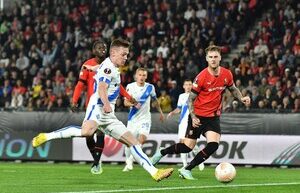 “Dynamo” lost a draw against “Rennes” in the Europa League in the last minutes